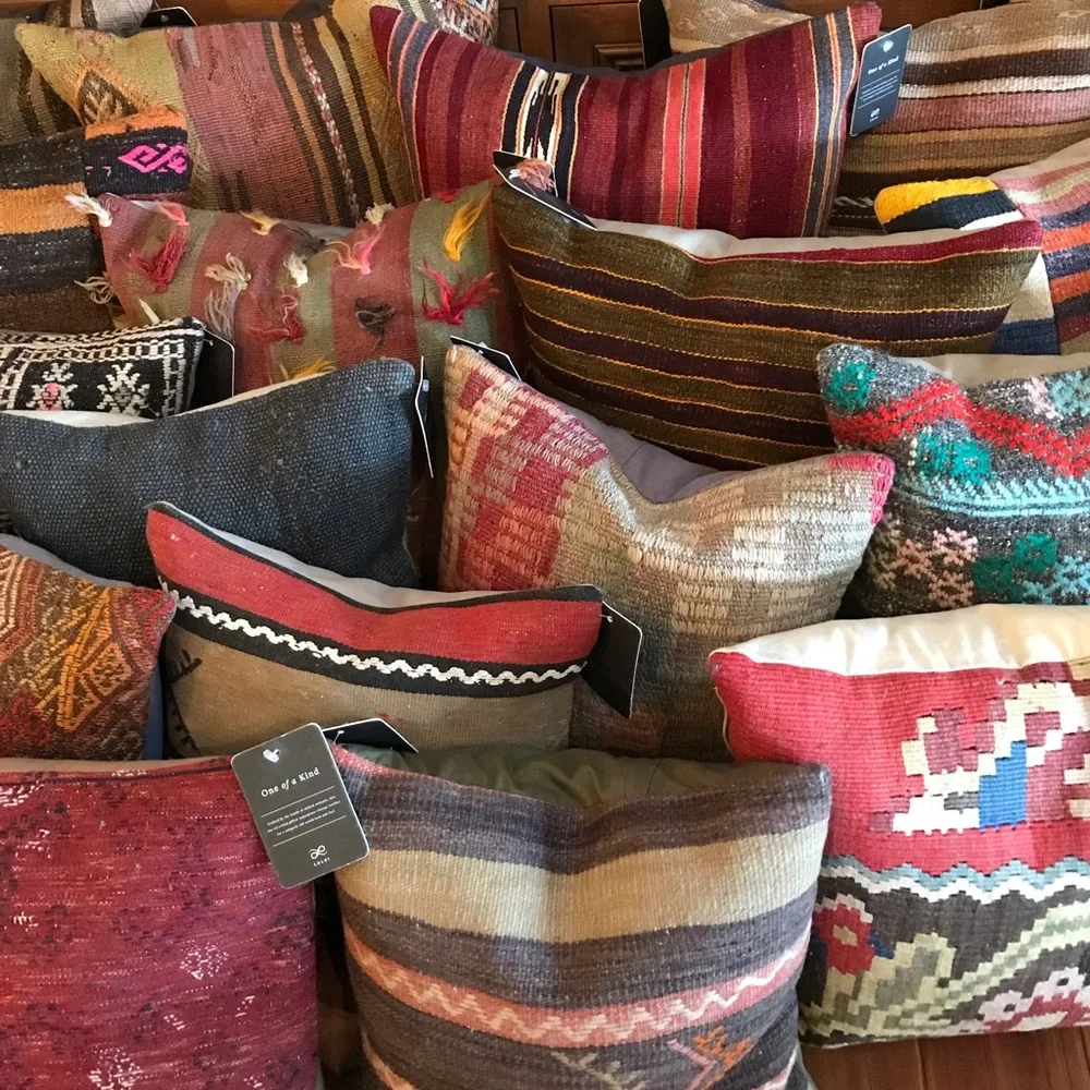 Loloi One Of A Kind Turkish Kilim Rug Pillow Cushion Cover